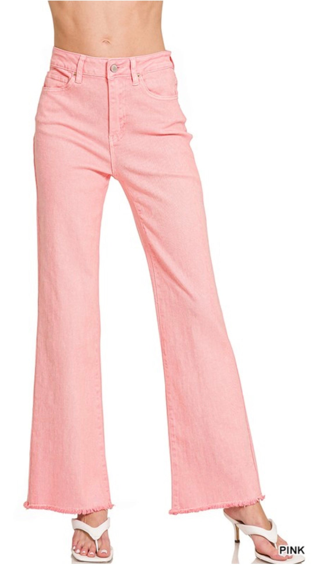 Colored Denim Jeans - Full Length