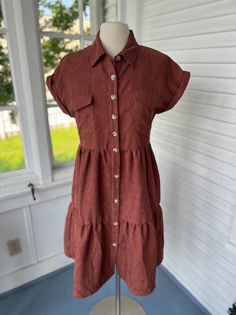 Emerson Corduroy Dress