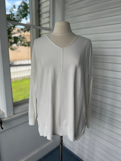 Long Sleeve Vneck Top