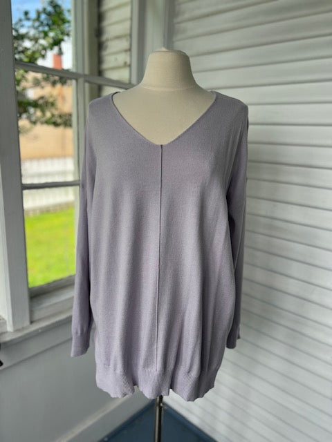 Long Sleeve Vneck Top