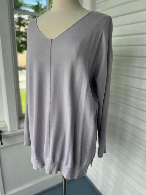 Long Sleeve Vneck Top