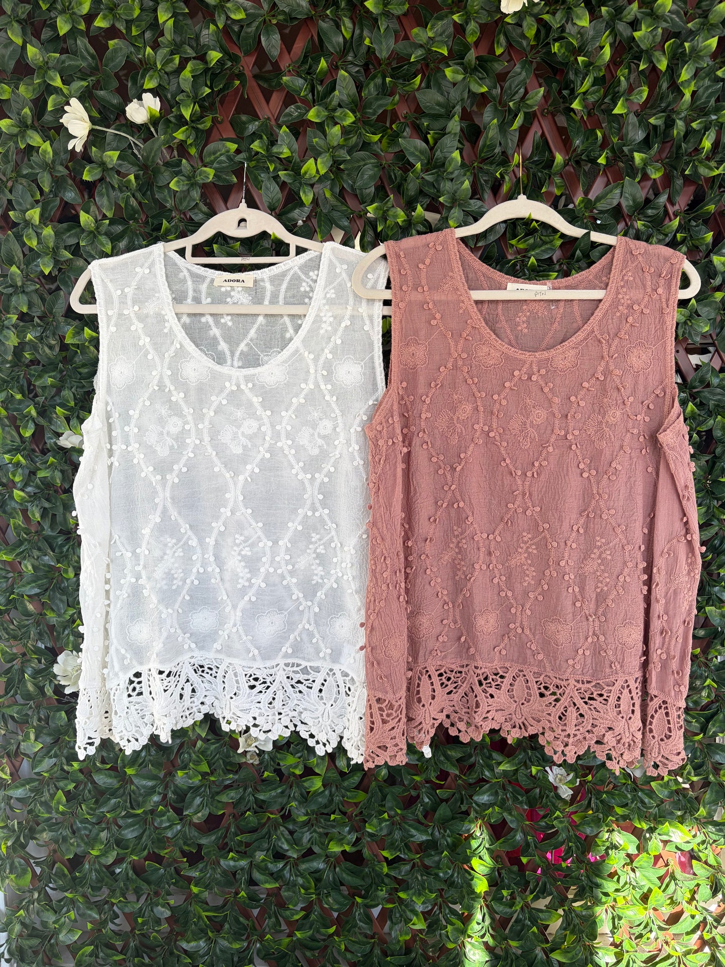 Casual Crochet Tank Top