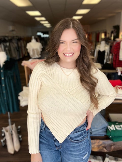 Long Sleeved V Sweater