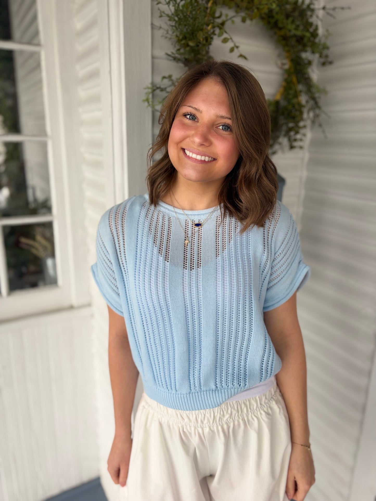 SS Drop Shoulder Sweater