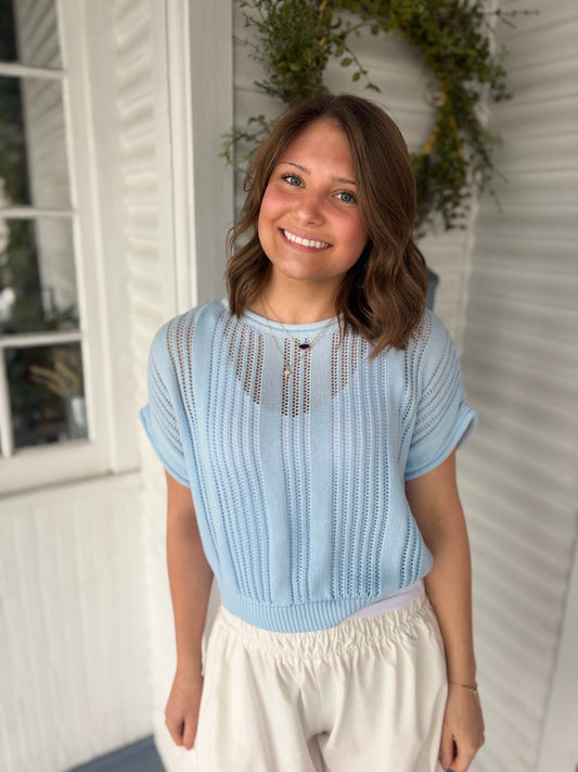 SS Drop Shoulder Sweater