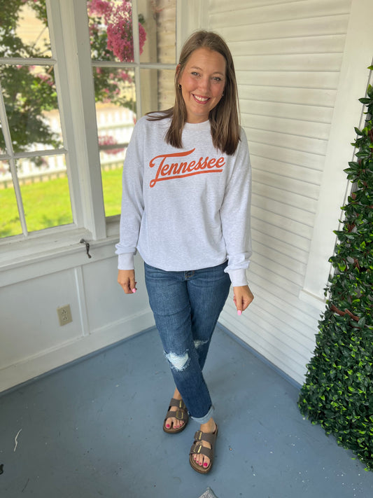 Ash Gray Tennessee Crewneck