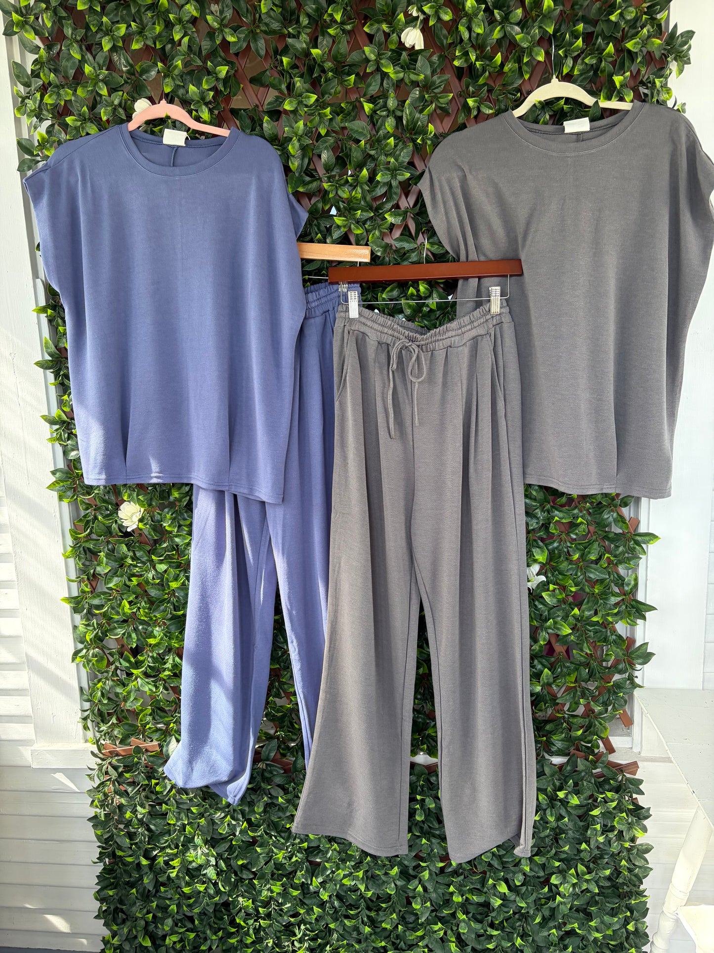 Drop Shoulder Lounge Set