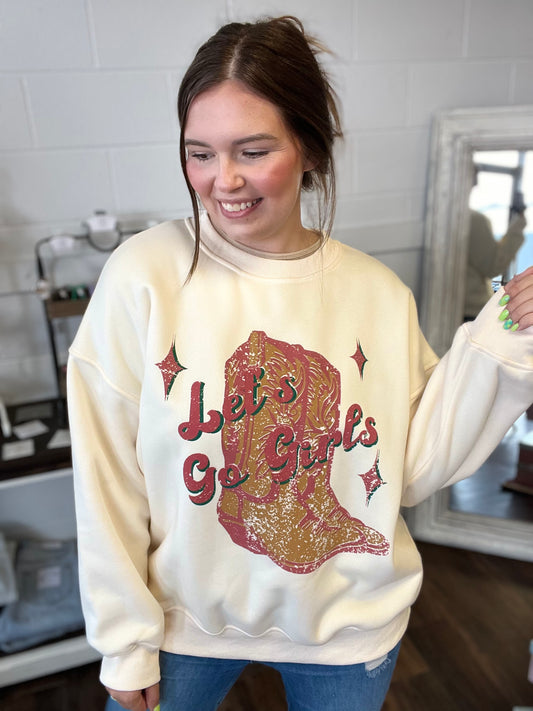 Let’s Go Girls Crewneck