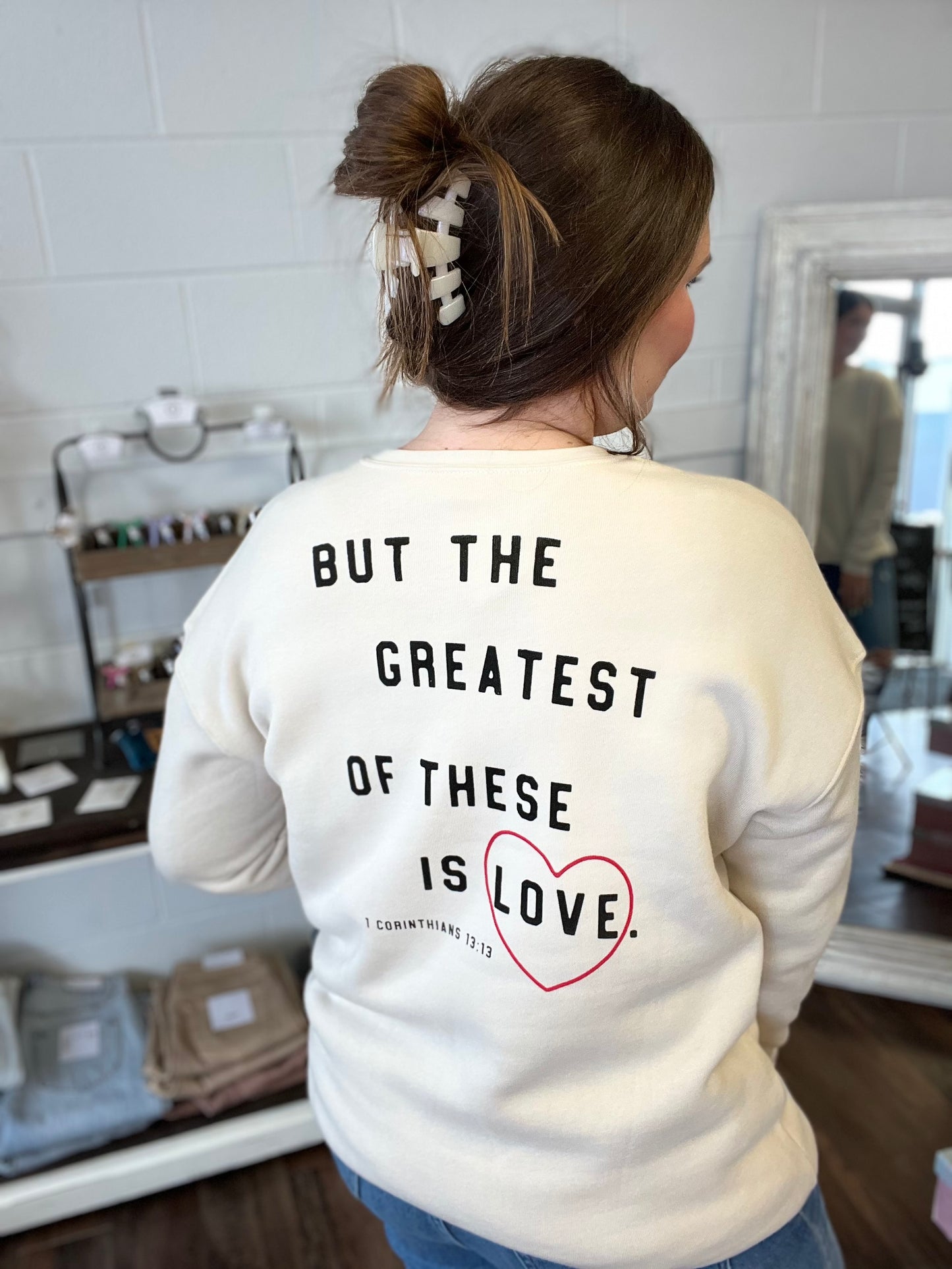 1 Corinthians 13:13 Crewneck
