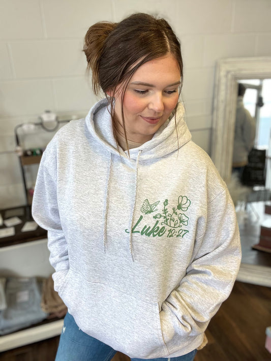 Luke 12:27 Hoodie