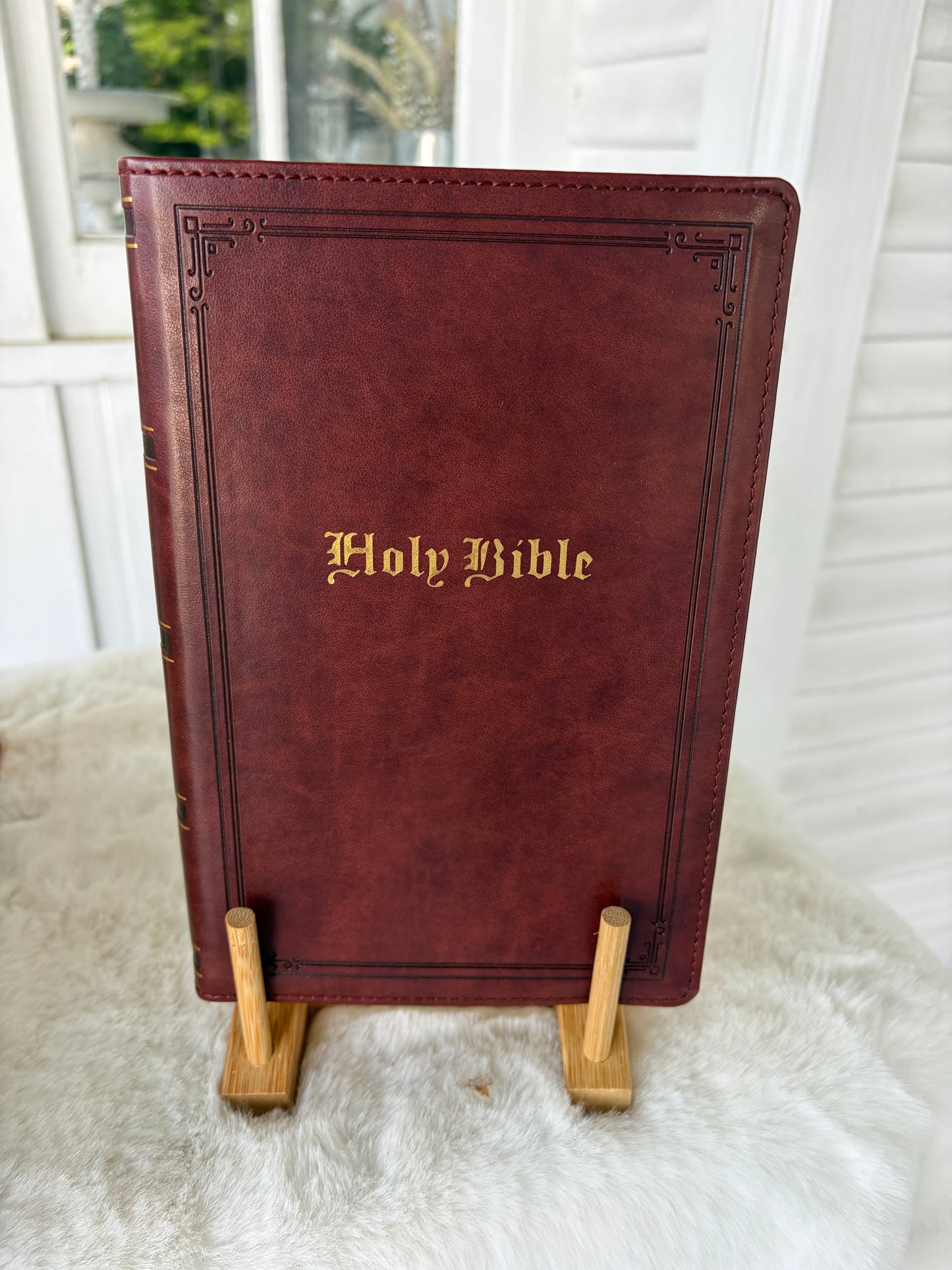 KJV Giant Print Leather Bible