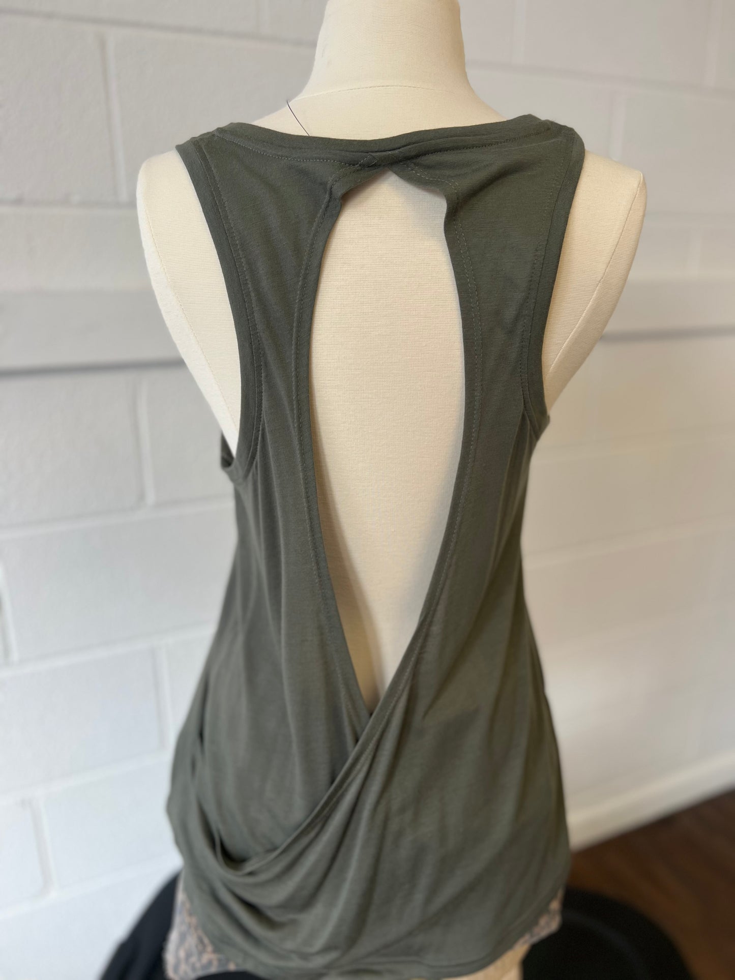 Open Back Workout Tank