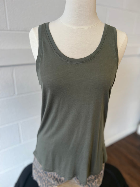 Open Back Workout Tank
