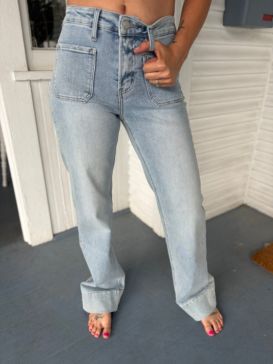 HR Vintage Flare & Patch Pocket