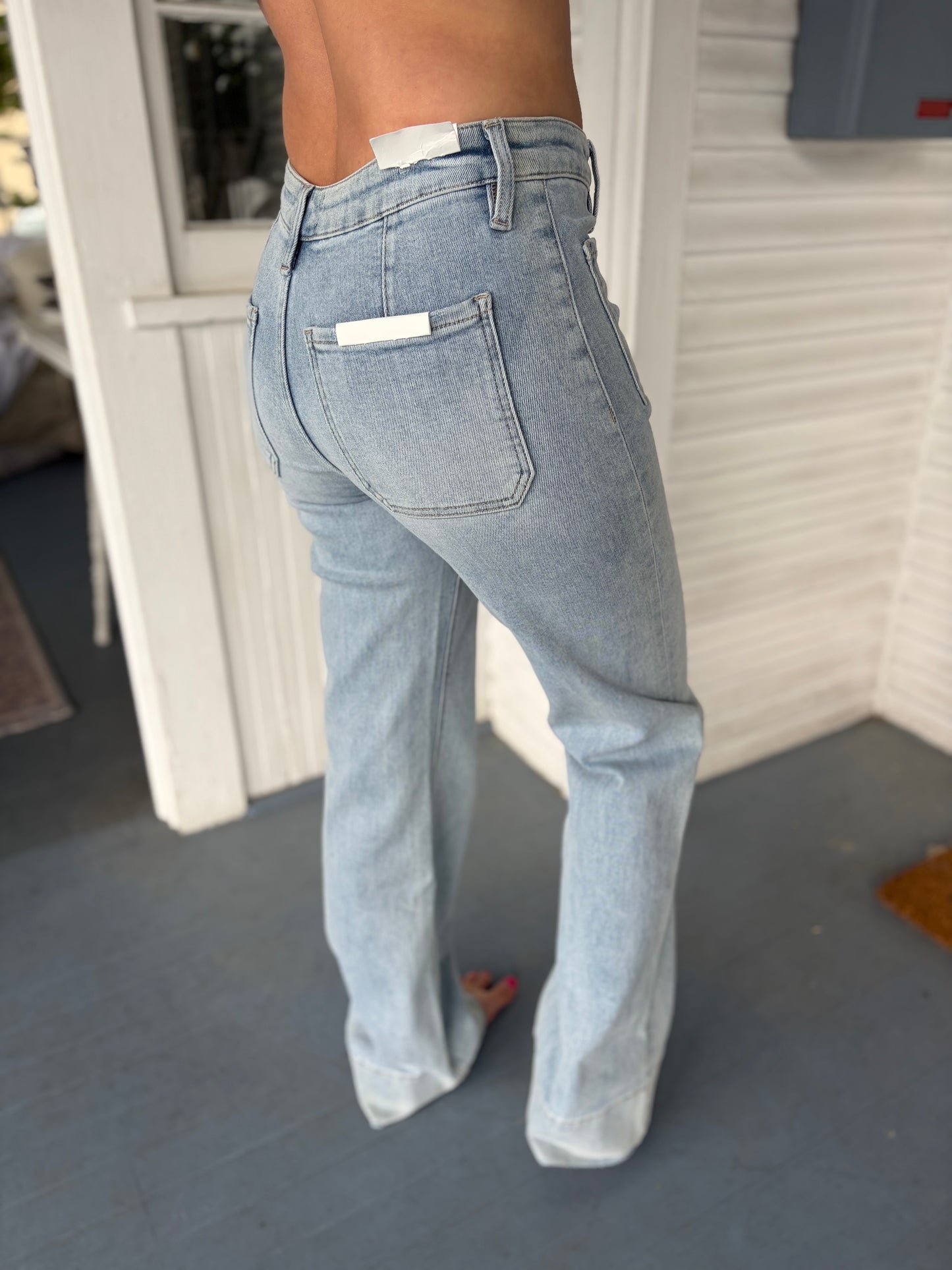 HR Vintage Flare & Patch Pocket