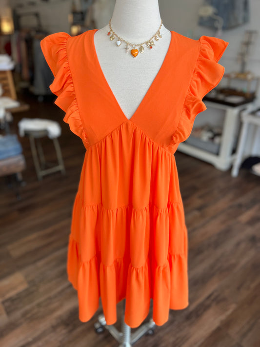 Gameday Empire Waist Dress