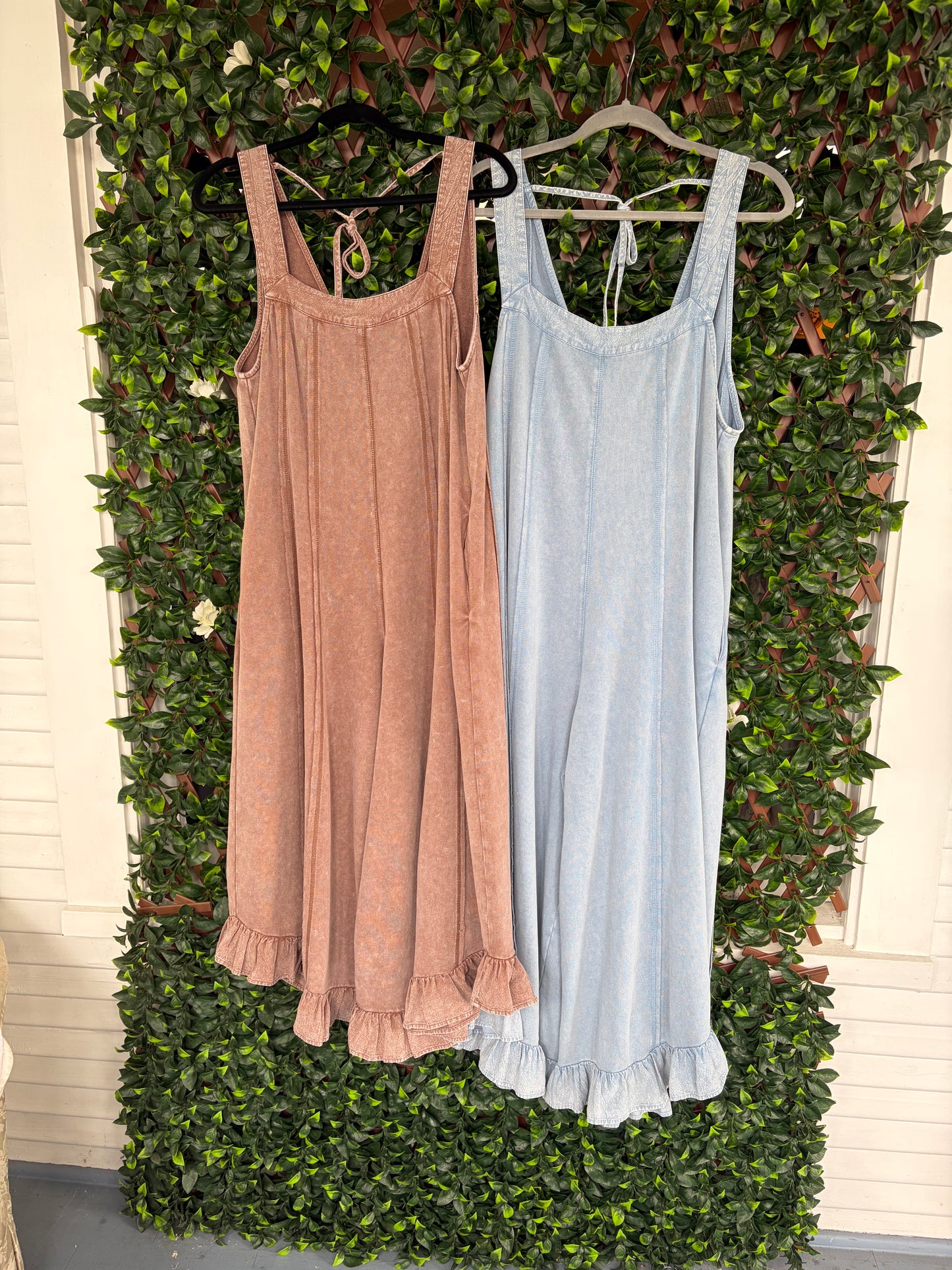 Ruffle Hem Jumpsuit