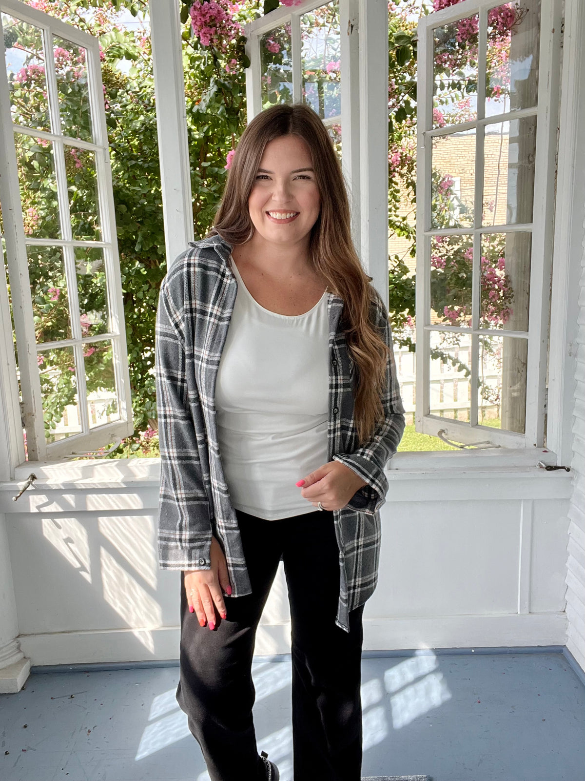 Grey Flannel Shacket