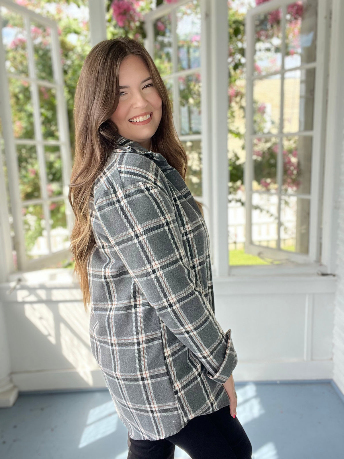 Grey Flannel Shacket