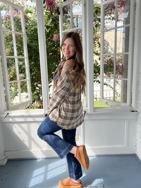 Plaid Button Shirt