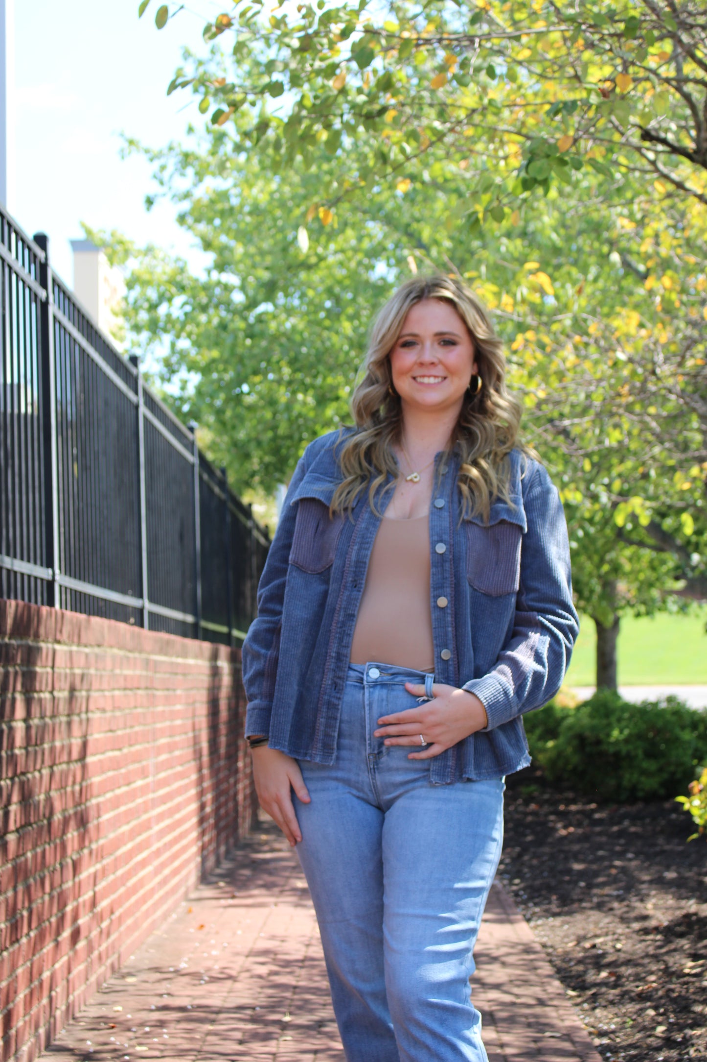 Blue Corduroy Jacket