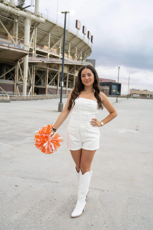 White Romper