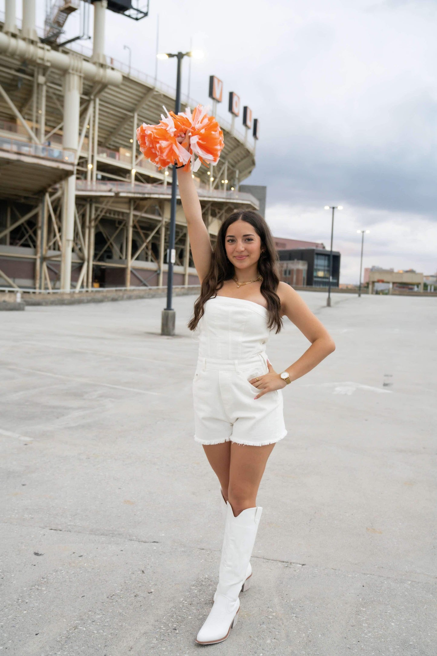 White Romper