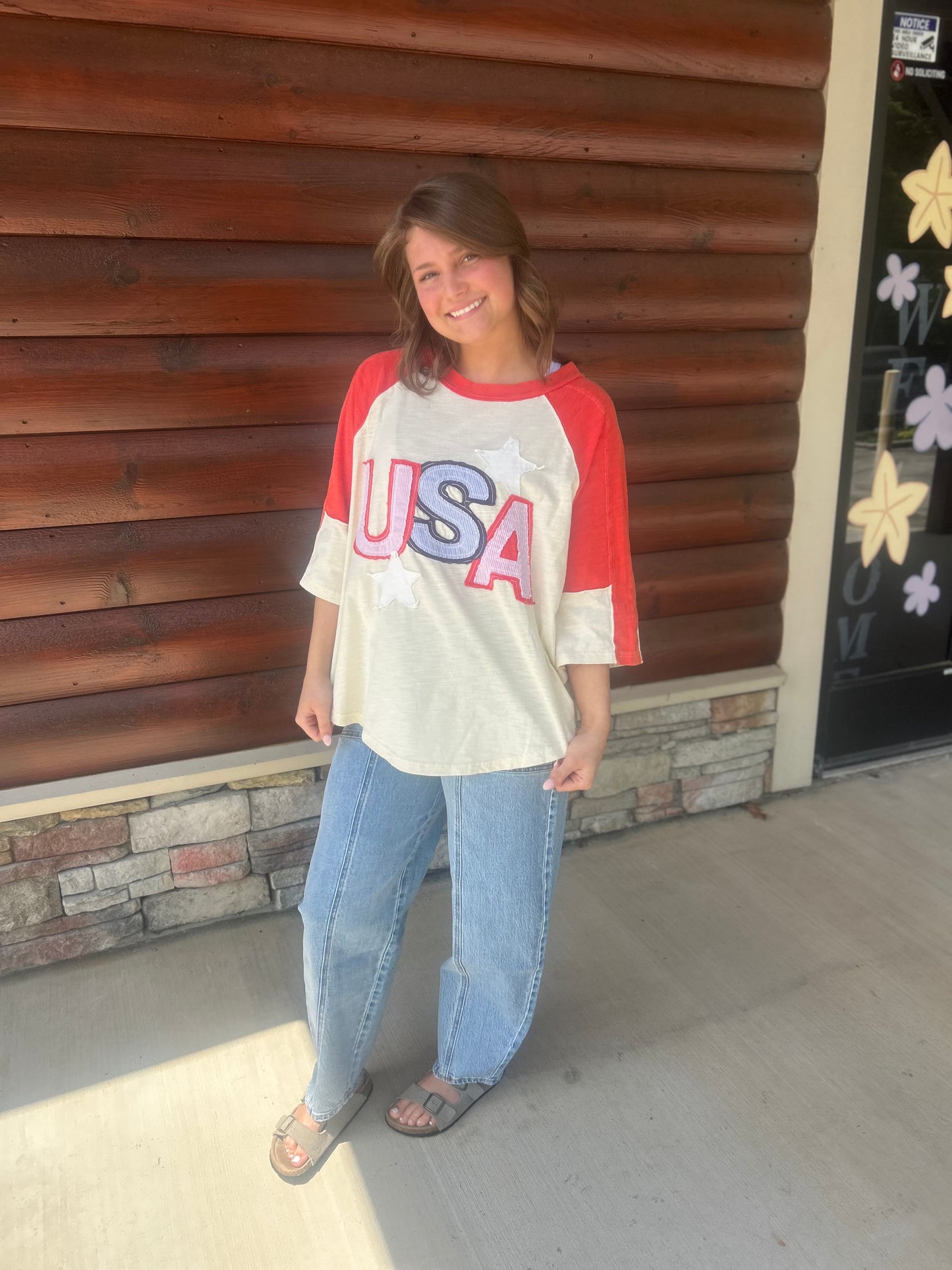 Patch USA Top