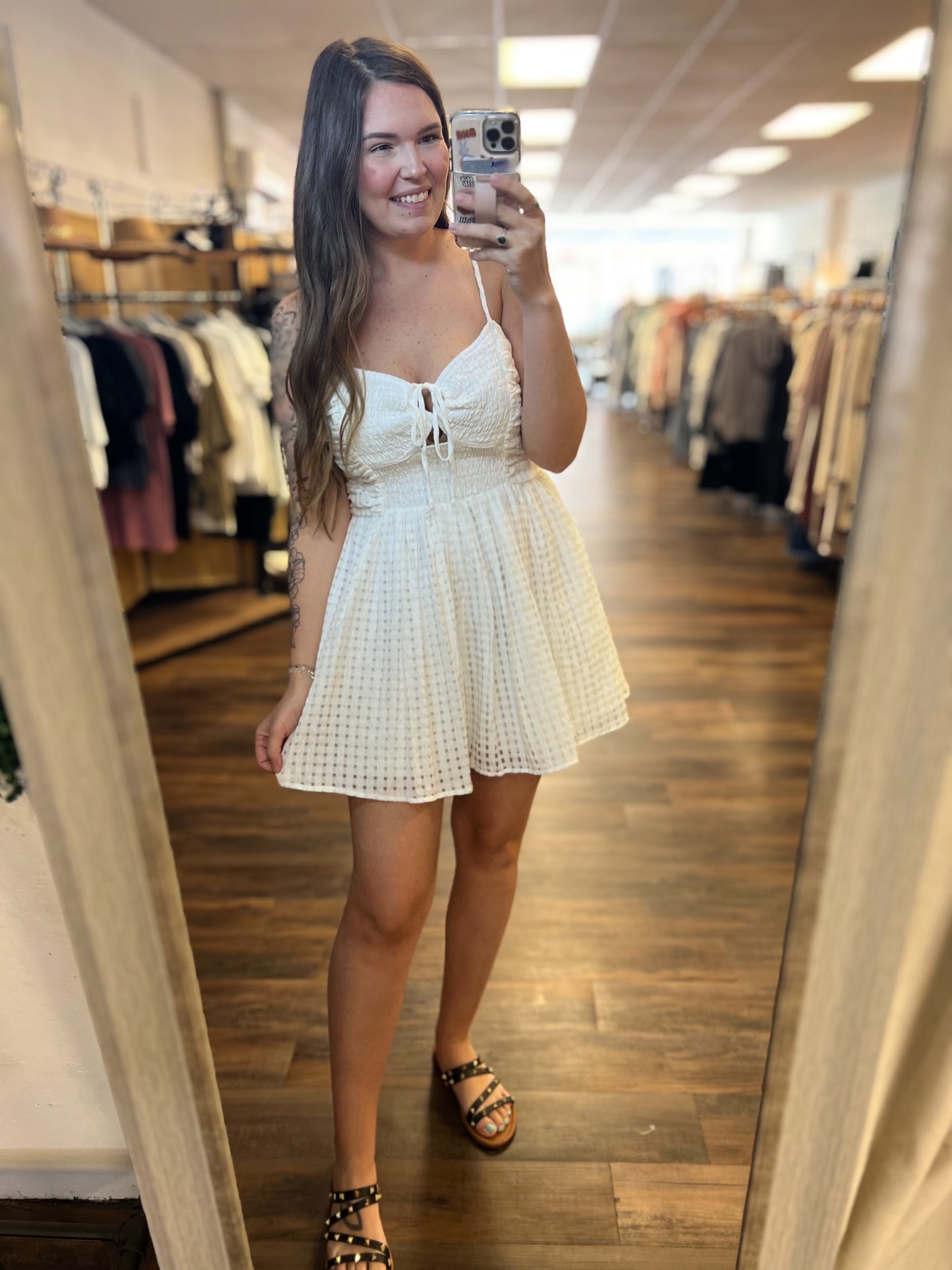 White Romper