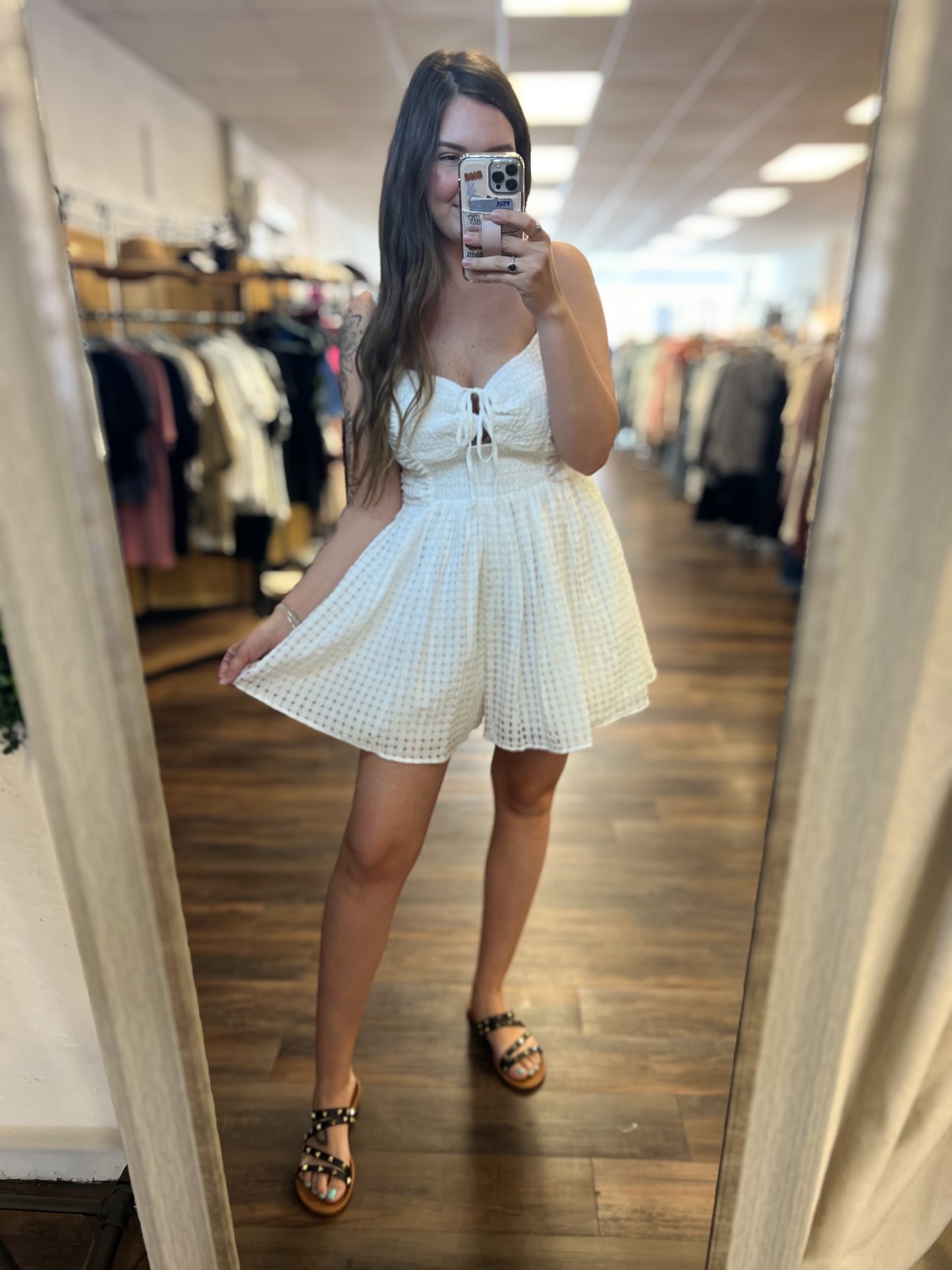 White Romper