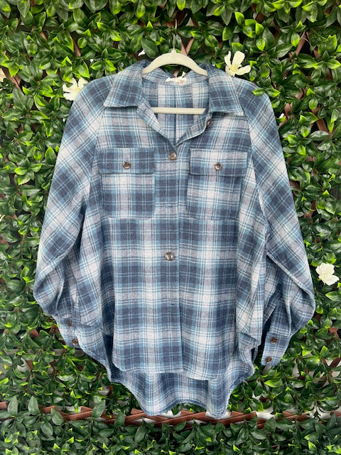 Blue Plaid Jacket