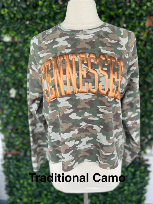 Traditional Camo TN LS Top