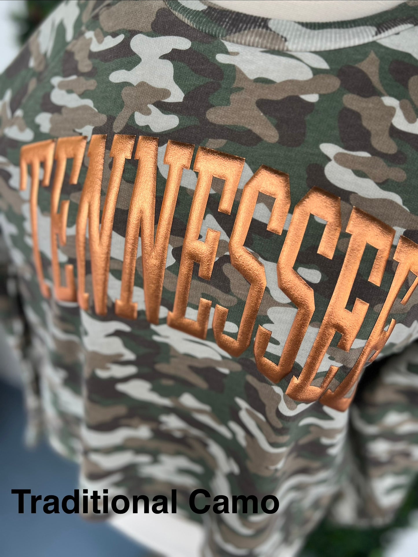 Traditional Camo TN LS Top