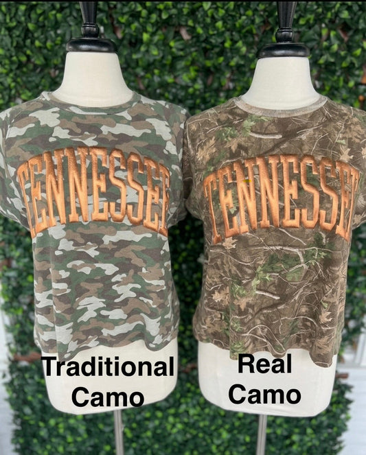 Raw Edge SS Camo TN Tee