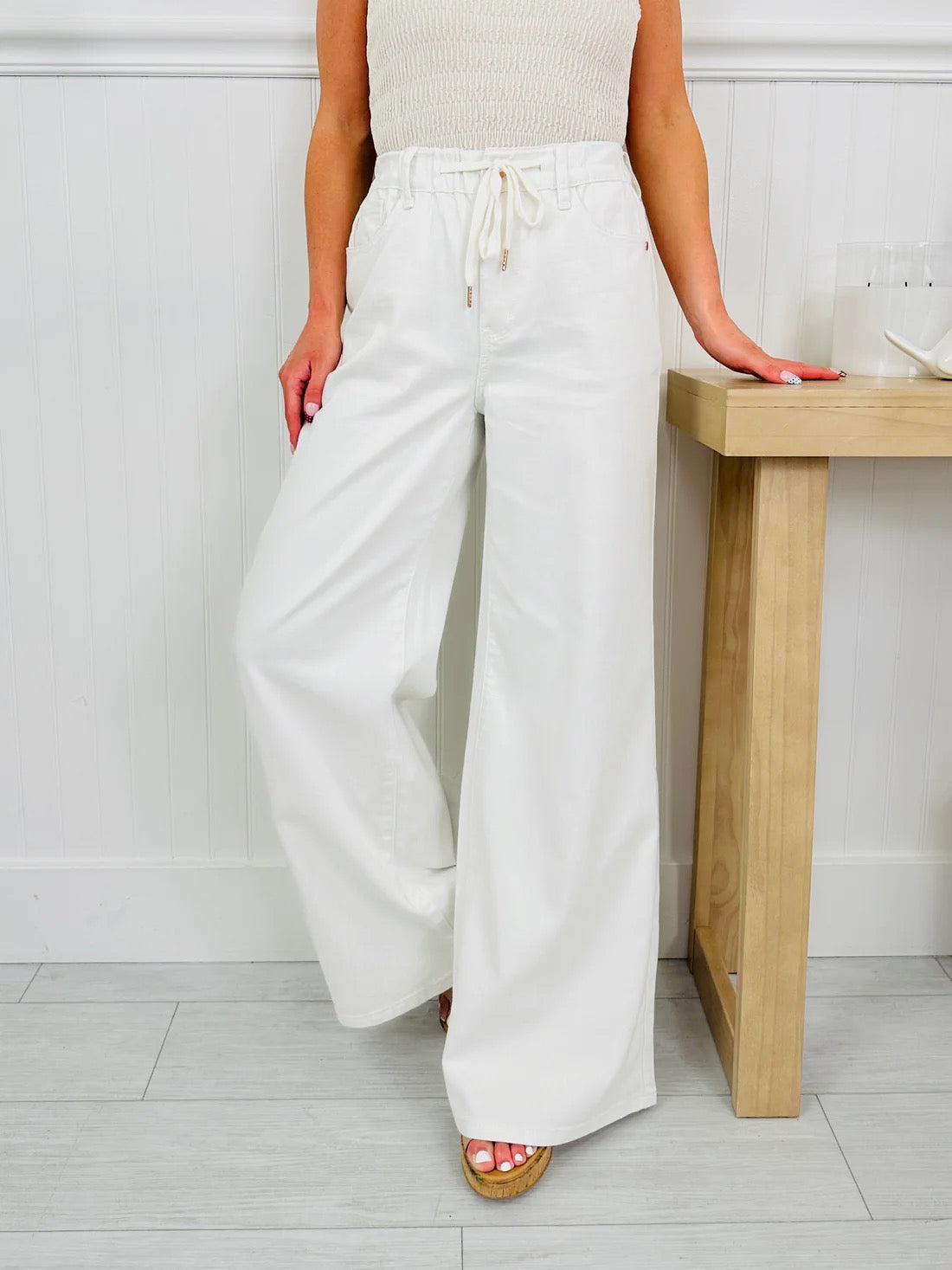 HW Featherweight Palazzo Jeans