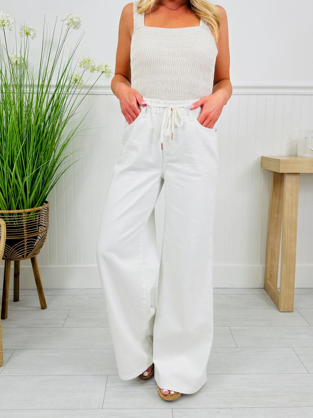 HW Featherweight Palazzo Jeans