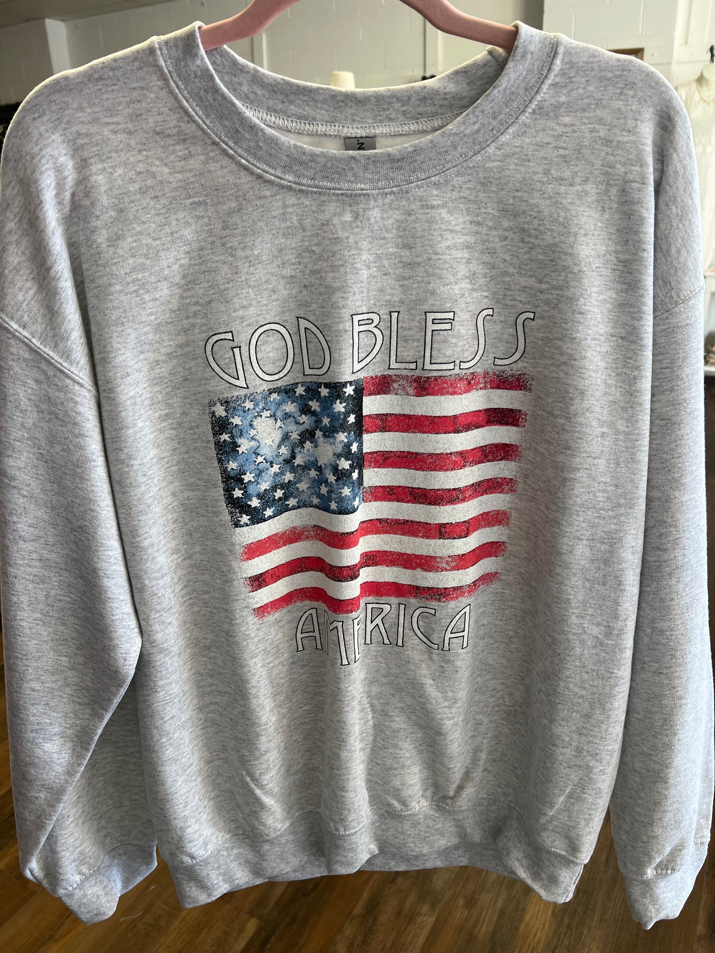 God Bless America Crewneck